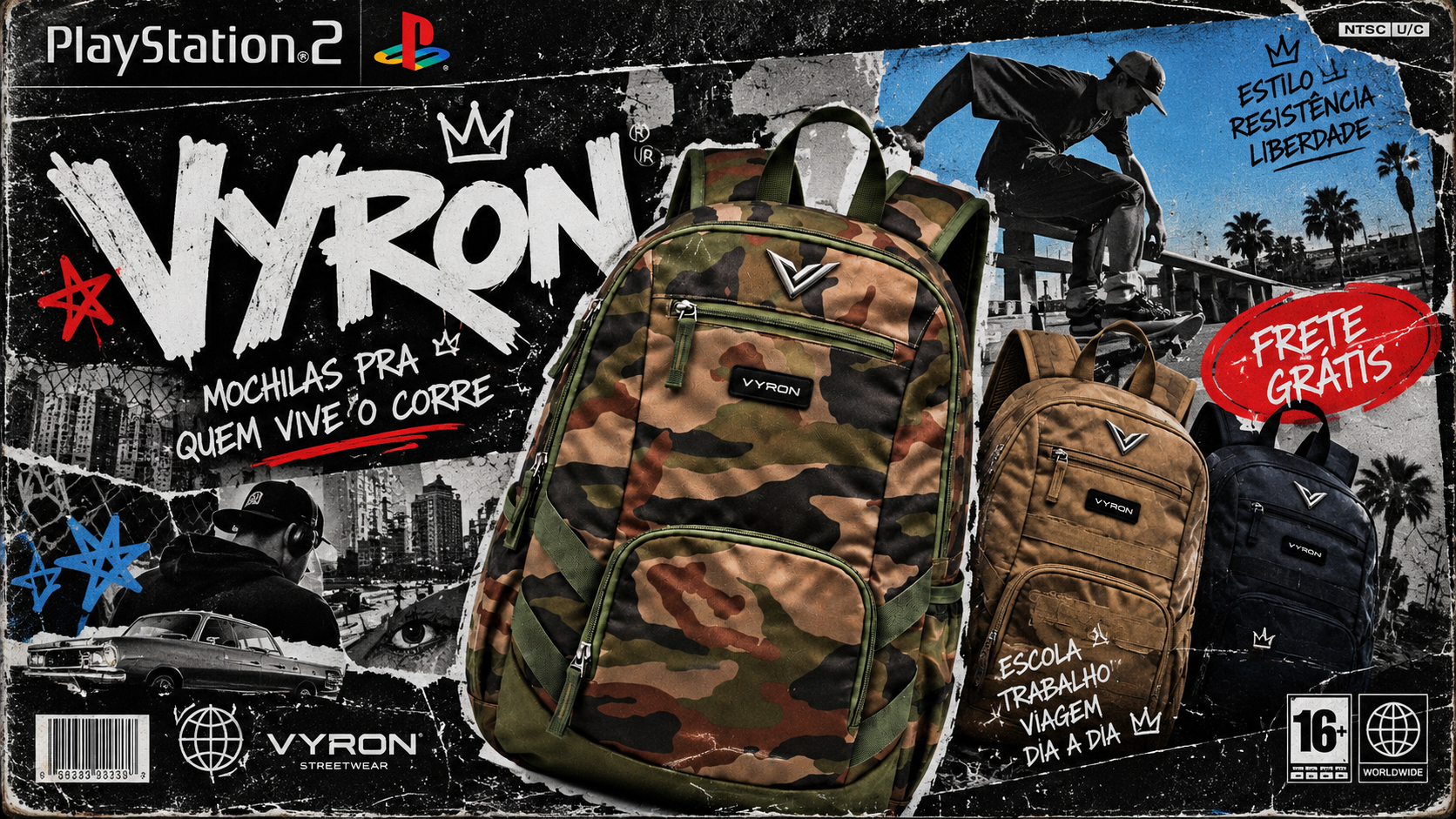 VYRON — Mochilas do Corre Urbano